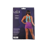 Lace By LJ Ombre Faux Lace-Up Mini Dress > Clothes > Dresses and Chemises - Tophatter Daily Deals