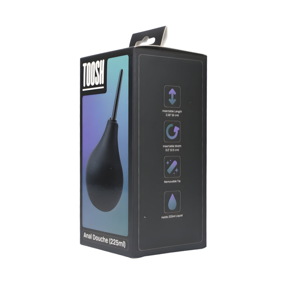 Toosh Douche 225ml – Anal Douche with Removable ABS Tip and PVC Bulb > Essentials > Douches - Tophatter Daily Deals