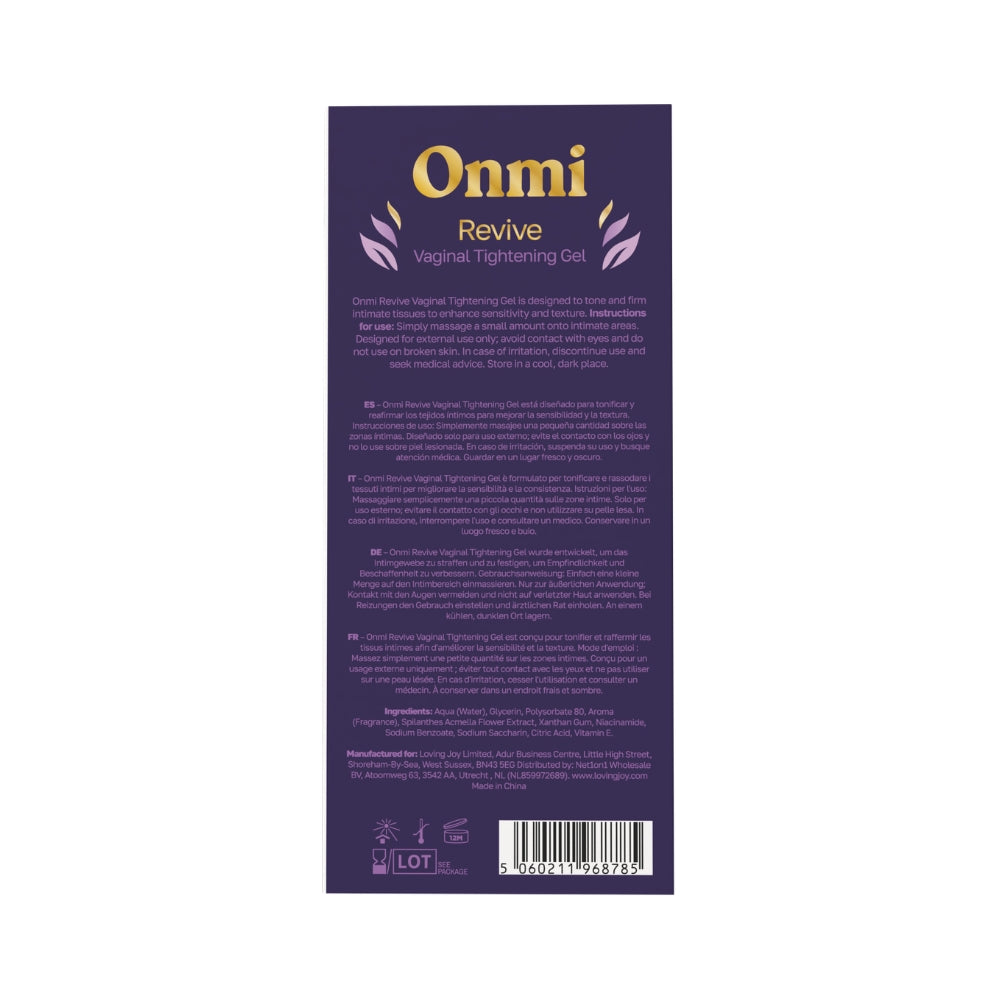 Onmi Revive – Vaginal Tightening Gel 30ml > Essentials > Womens Enhancers - Tophatter Daily Deals