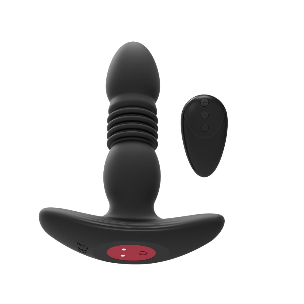 Rev-Pro Thrusting Prostate Massager – Remote-Controlled Waterproof 4.15 Inch Prostate Massager > Anal Range > Prostate Plugs - Tophatter Daily Deals