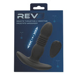 Rev-Pro Thrusting Prostate Massager – Remote-Controlled Waterproof 4.15 Inch Prostate Massager > Anal Range > Prostate Plugs - Tophatter Daily Deals