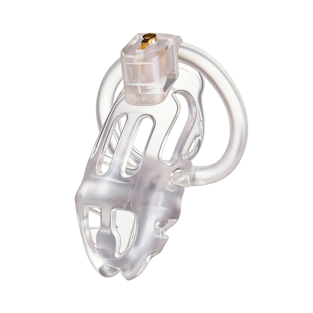 Impound Vanguard – 4.1 Inch Chastity Cage with Base Rings > Bondage Gear > Male Chastity - Tophatter Daily Deals
