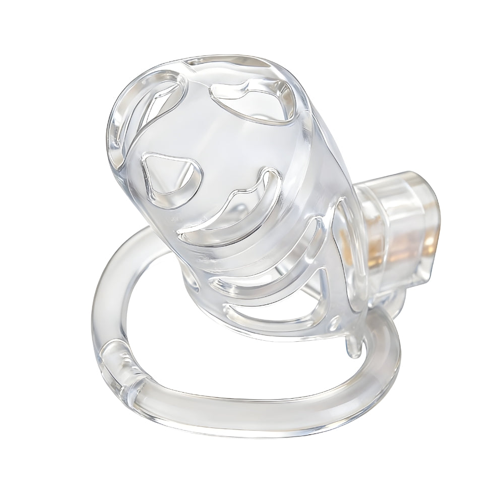 Impound Vanguard – 4.1 Inch Chastity Cage with Base Rings > Bondage Gear > Male Chastity - Tophatter Daily Deals
