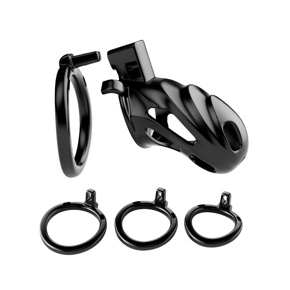 Impound Citadel – Chastity Cage with Multiple Base Rings > Bondage Gear > Male Chastity - Tophatter Daily Deals