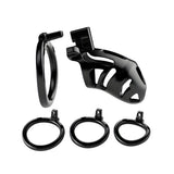 Impound Curfew – Chastity Cage with Multiple Base Rings 78mm Length > Bondage Gear > Male Chastity - Tophatter Daily Deals