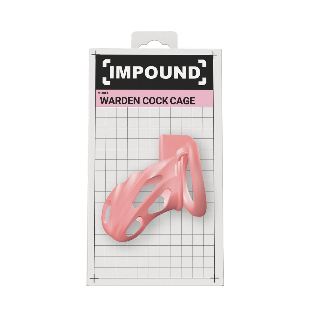 Impound Warden – Chastity Cage with Multiple Base Rings and 83mm Length > Bondage Gear > Male Chastity - Tophatter Daily Deals