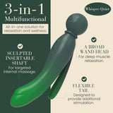 MYLO 3-in-1 Body Wand Massager Earth > Sex Toys > Massage Wands - Tophatter Daily Deals