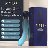 MYLO 3-in-1 Body Wand Massager Water > Sex Toys > Massage Wands - Tophatter Daily Deals