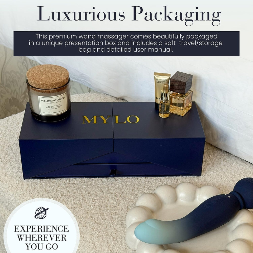MYLO 3-in-1 Body Wand Massager Water > Sex Toys > Massage Wands - Tophatter Daily Deals