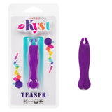 Kyst™ Teaser Purple Compact Personal Silicone Stimulator with 10 Vibration Functions and Rechargeable > Sex Toys For Ladies > Clitoral Vibrators and Stimulators - Tophatter Daily Deals