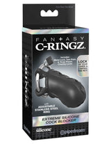 Fantasy C-Ringz Extreme Silicone (Black) – Silicone Cock Blocker > Bondage Gear > Male Chastity - Tophatter Daily Deals