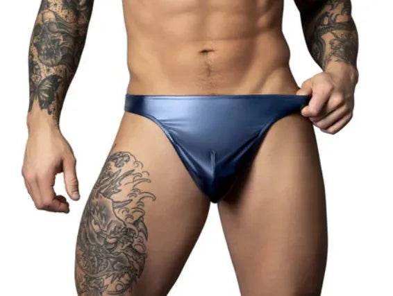 Liquid Onyx 2.0 Moonsh – Men's Wet Look Thong Underwear Small Medium > Clothes > Mens Thongs - Tophatter Daily Deals