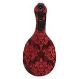 Scandal Round Double Paddle Red and Black Plush Dual Layer Paddle > Bondage Gear > Paddles - Tophatter Daily Deals