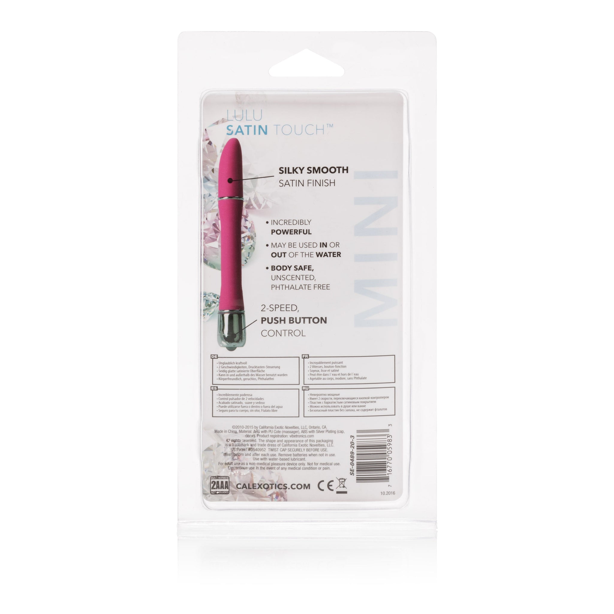 Lulu Satin Touch Vibe Pink Petite Power > Vibrators > Standard Vibrators - Tophatter Daily Deals