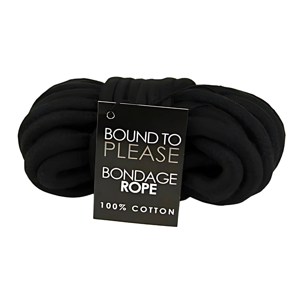 Bound to Please Bondage Rope (Black) – Durable Soft Bondage Rope > Bondage Gear > Rope - Tophatter Daily Deals