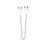 Bound to Please Adjustable Nipple Clamps with Chain – Nickel-Free Nipple Clamps > Sex Toys > Nipple Clamps - Tophatter Daily Deals