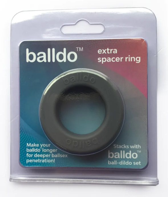Balldo Single Spacer Ring Grey Extra Spacer for Ball-Dildo Set > Sex Toys For Men > Ball Stretchers - Tophatter Daily Deals