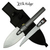 Survival Knife Kit Spear And Saw Blade Entrenching Tool With Nylon Sheath - Tophatter's Army Products & Self Defense Collectible Weapons - Tophatter Daily Deals