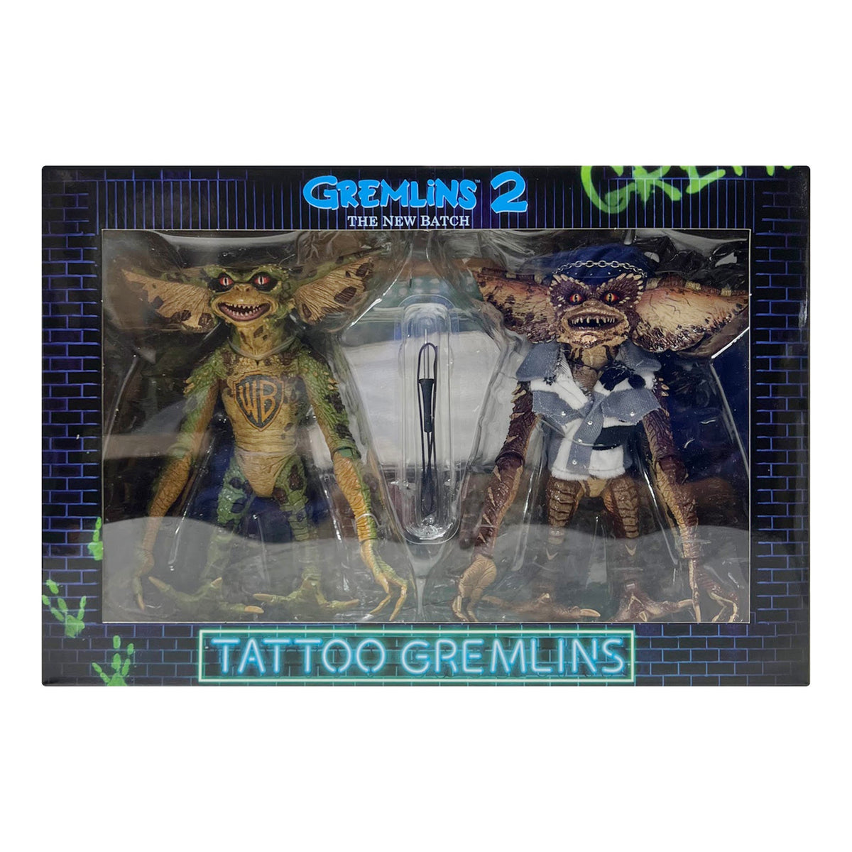 Gremlins 2 New Batch - NECA Tattoo 2-Pack Action Figures Action Figure - Tophatter Daily Deals