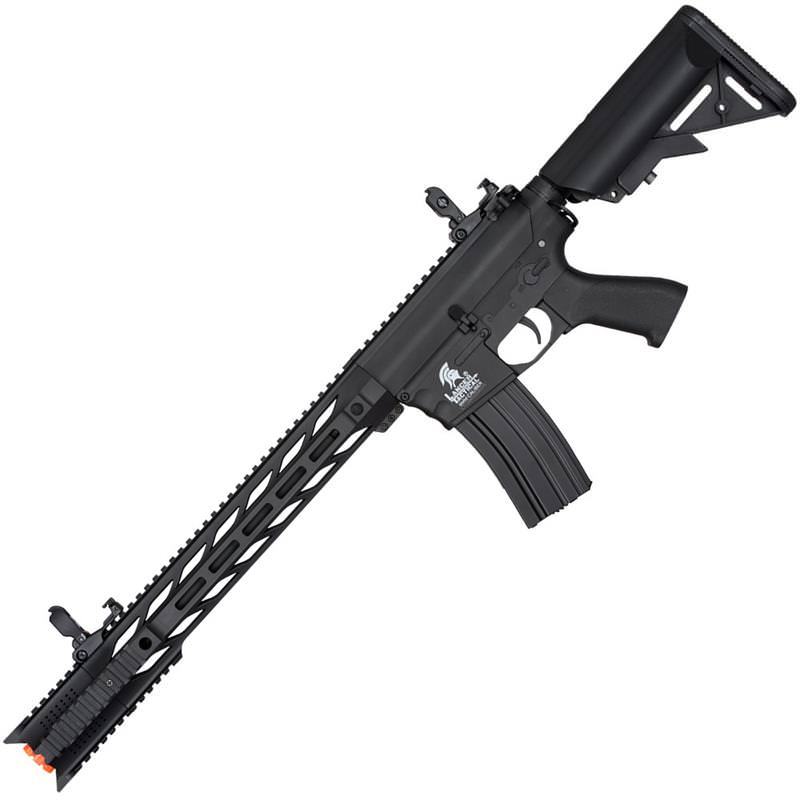Lancer Tactical Gen 2 Interceptor SPR Automatic M4 Carbine AEG Airsoft Rifle - Tophatter's Guns'N'Weapons Store - FREE SHIPPING Collectible Weapons - Tophatter Daily Deals