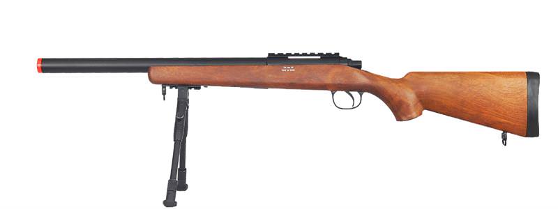 Well MB02 VSR-10 Bolt Action Airsoft Sniper Rifle with Bi-pod FPS-415 Collectible Weapons - Tophatter Daily Deals