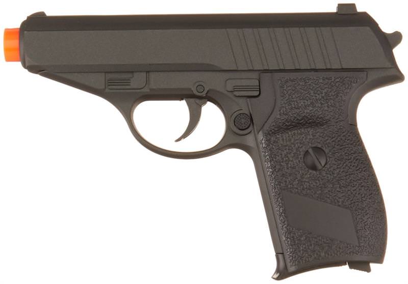 ZM02 Spring Pistol Metal Body and Slide Sub-Compact Pocket HandGun 220 FPS - Tophatter's Guns'N'Weapons Store Collectible Weapons - Tophatter Daily Deals