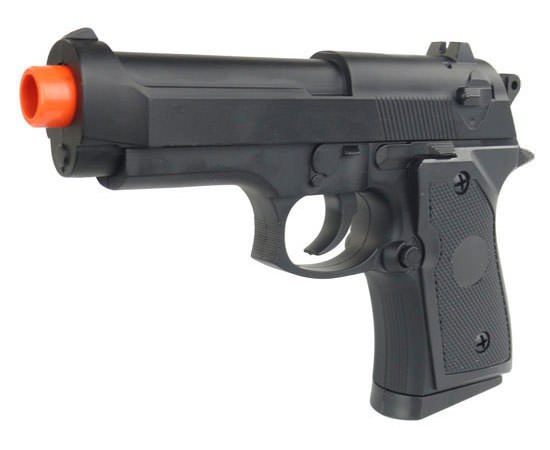 ZM21 Compact Tactical FPS-225 Metal Spring Airsoft Pistol - Tophatter's Guns'N'Weapons Store Collectible Weapons - Tophatter Daily Deals