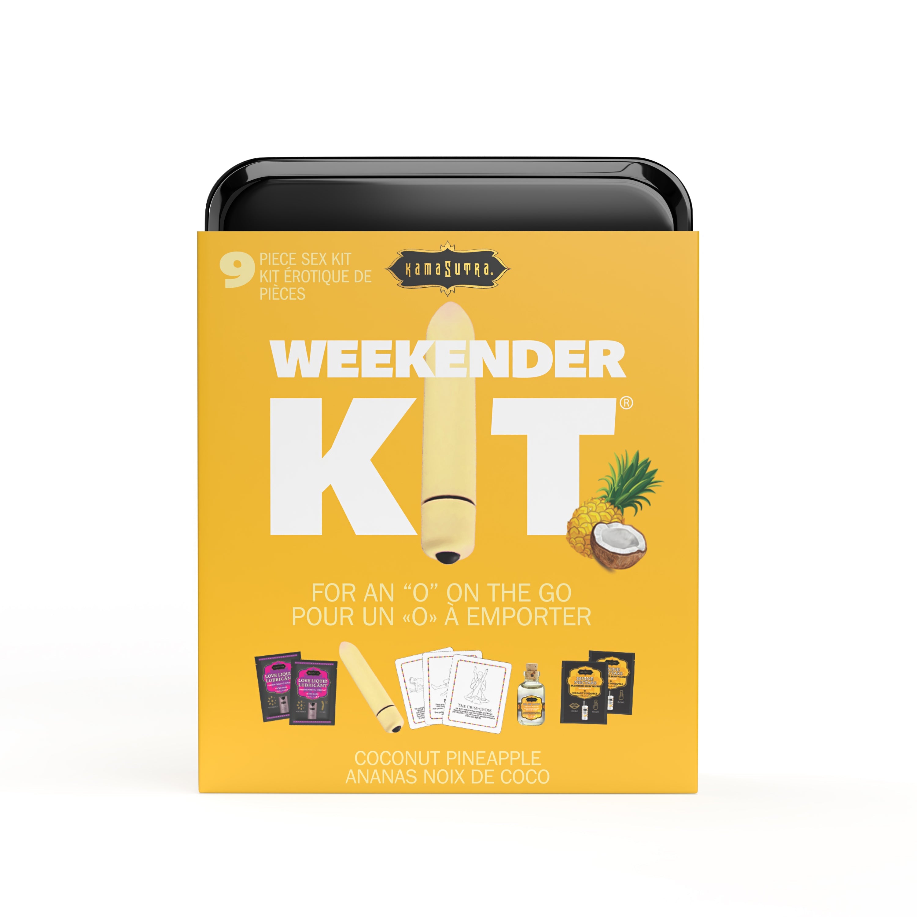 Weekender Kit VIBE Coconut Pineapple Sample Size Kit of Our Popular Products - Tophatter Daily Deals