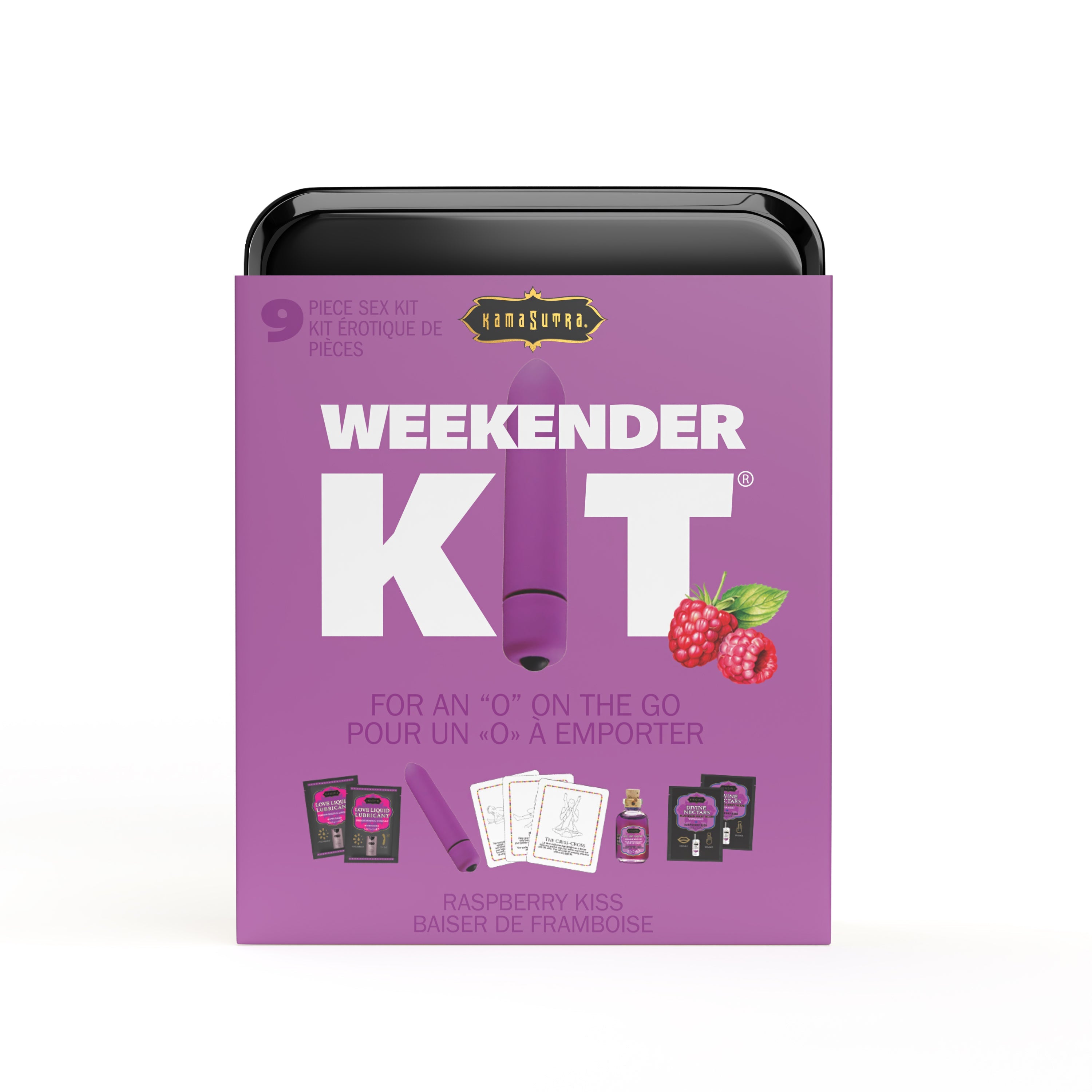 Weekender Kit VIBE Raspberry Kiss Sample Size Kit of Our Popular Products - Tophatter Daily Deals