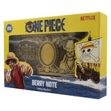 One Piece – Official 10,000 World Berry Metal Banknote Collectible - Tophatter Daily Deals