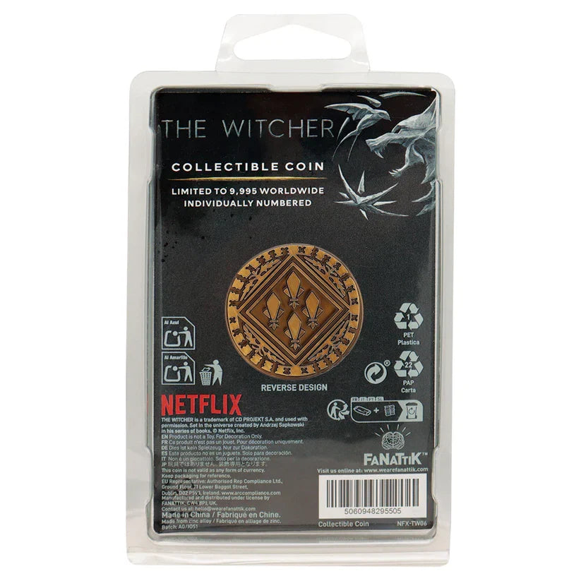 The Witcher "Toss a Coin to Your Witcher" Replica Coin Replica Coin - Tophatter Daily Deals
