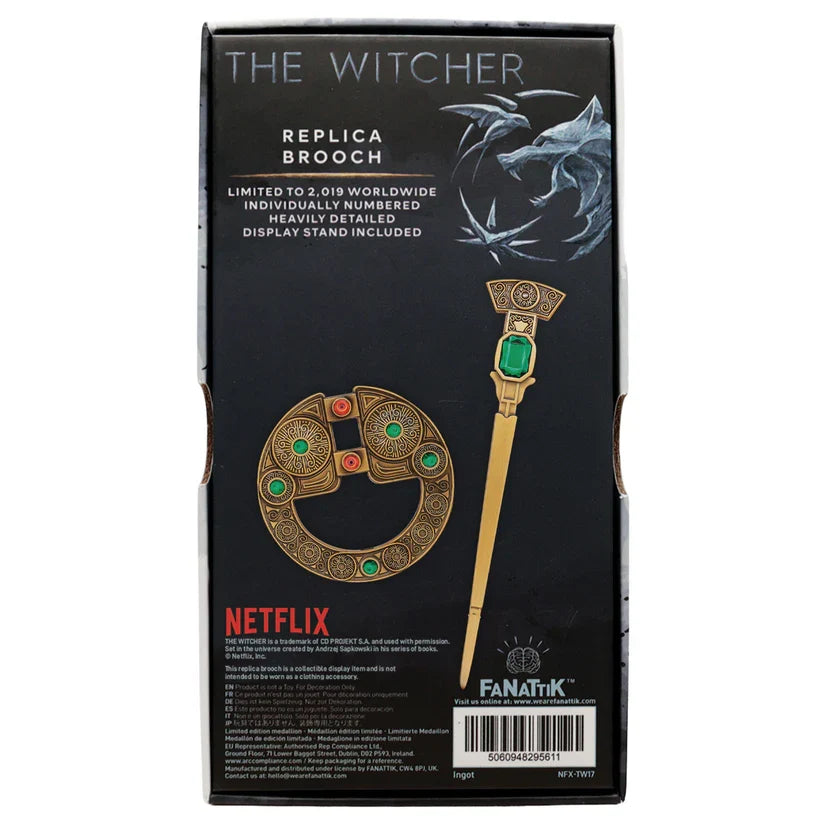 The Witcher – Renfri’s Brooch Replica Brooch - Tophatter Daily Deals
