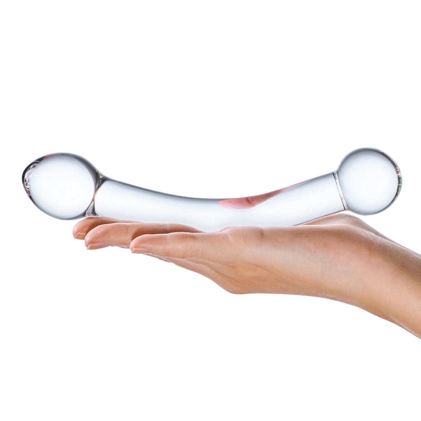 Electric Eel Glas 7 Inch Curved Glass G Spot Stimulator > Glass > Dildos - Tophatter Daily Deals
