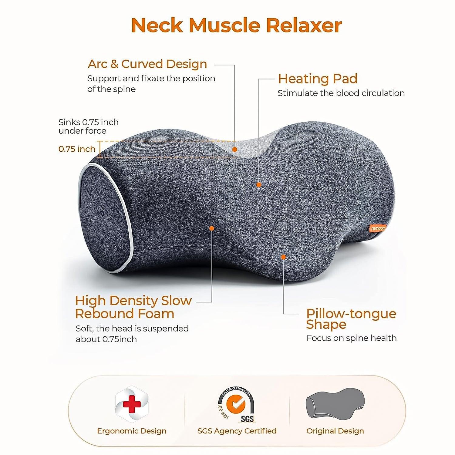 Neck Stretcher UK - Cervical Neck Traction Device, Nimood Neck Stretcher, Neck Hump Corrector with G Exercise & Fitness - Tophatter Daily Deals