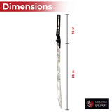 Ninja Rising Vengence 1045 Steel Full Tang Handmade Sword swords - Tophatter Daily Deals