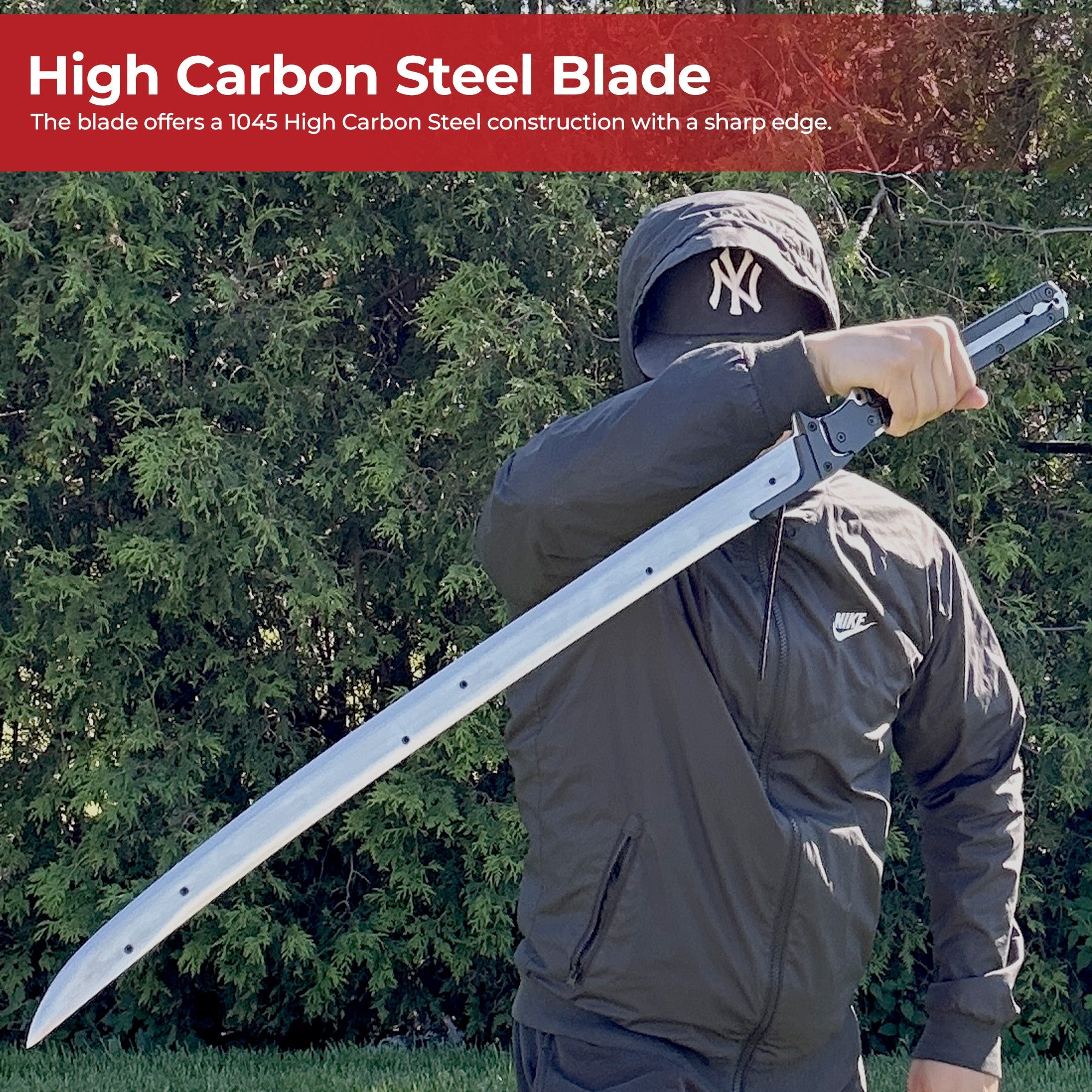 Ninja Rising Vengence 1045 Steel Full Tang Handmade Sword swords - Tophatter Daily Deals
