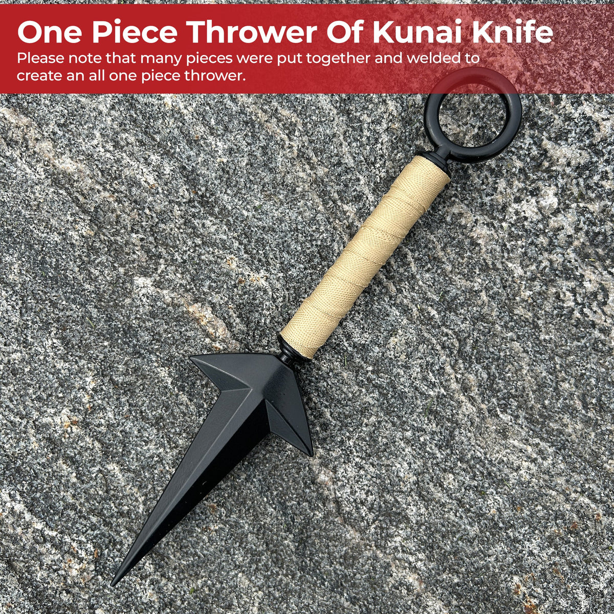Ninja Yondaime Tri-Point Anime Kunai Knife knives - Tophatter Daily Deals