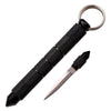 7 Inch Overall Black Kubaton with 2.5 Satin Finish Blade Collectible Weapons - Tophatter Daily Deals