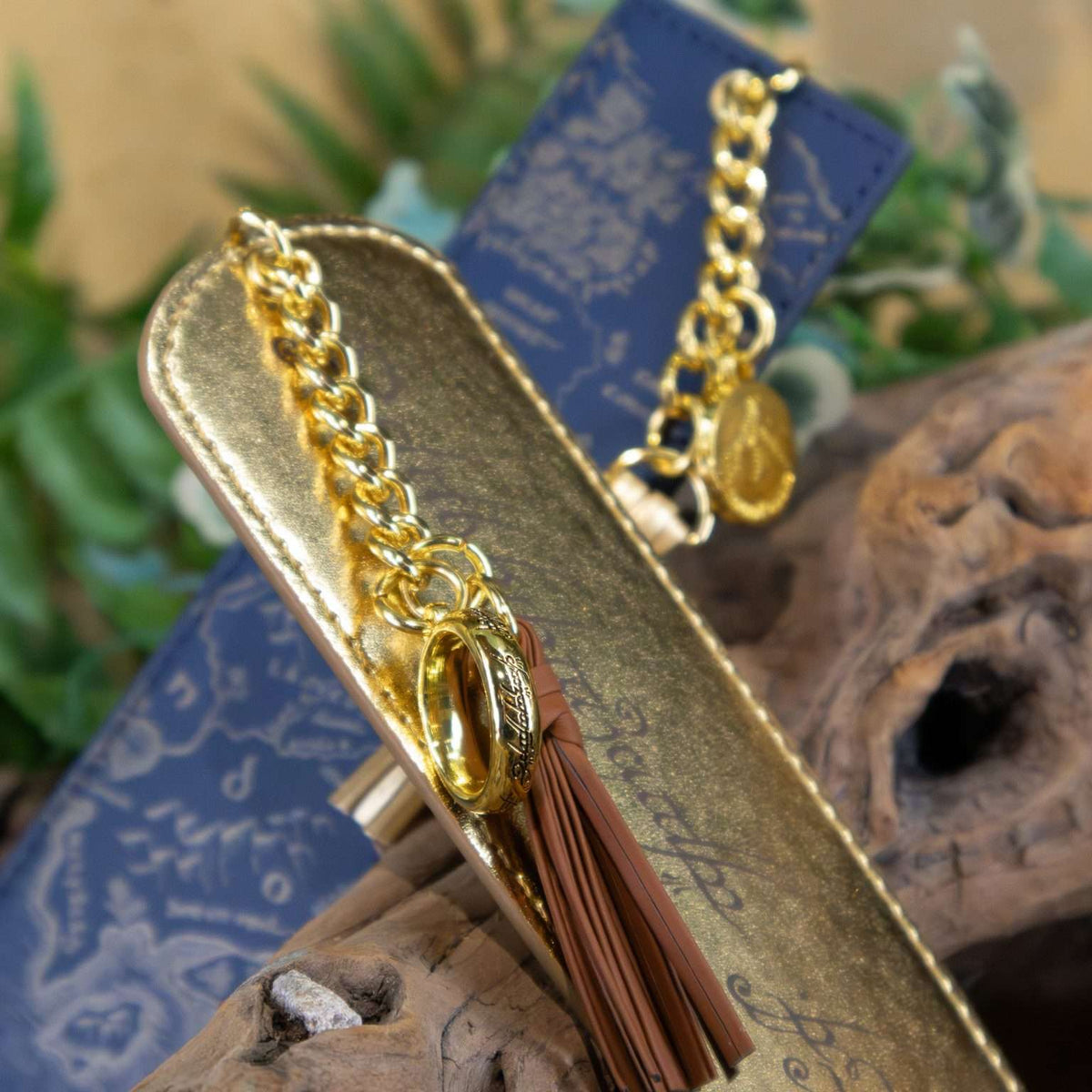 Lord Of The Rings - Middle Earth Map and Elven Script Bookmark Set Bookmark - Tophatter Daily Deals