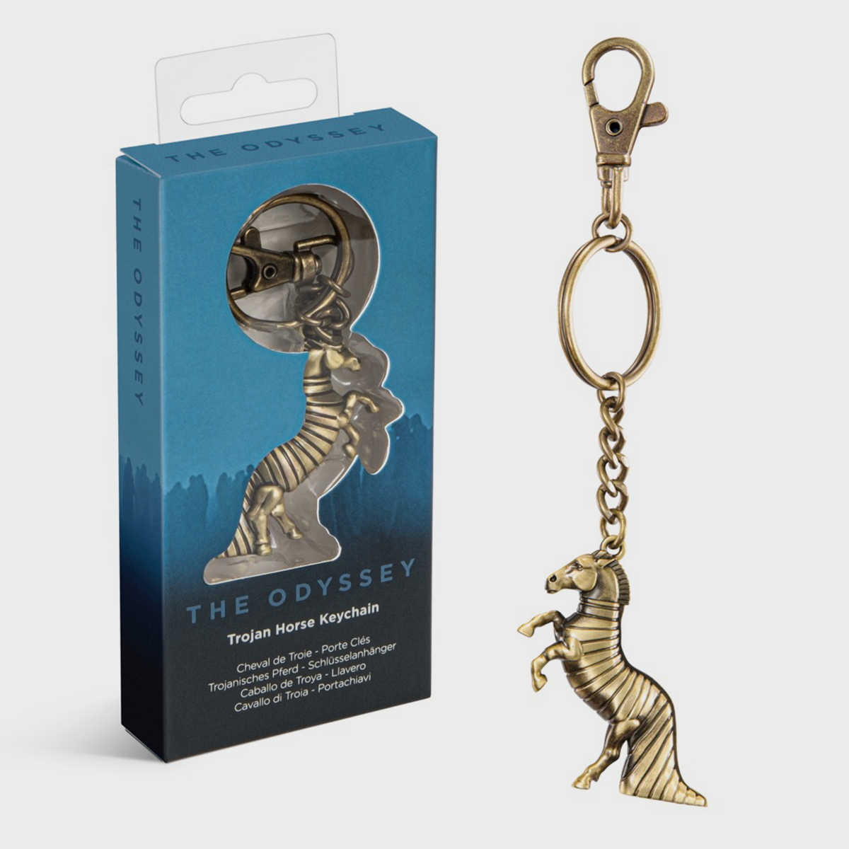 The Odyssey – Official Trojan Horse Limited Edition Keyring Keyring - Tophatter Daily Deals