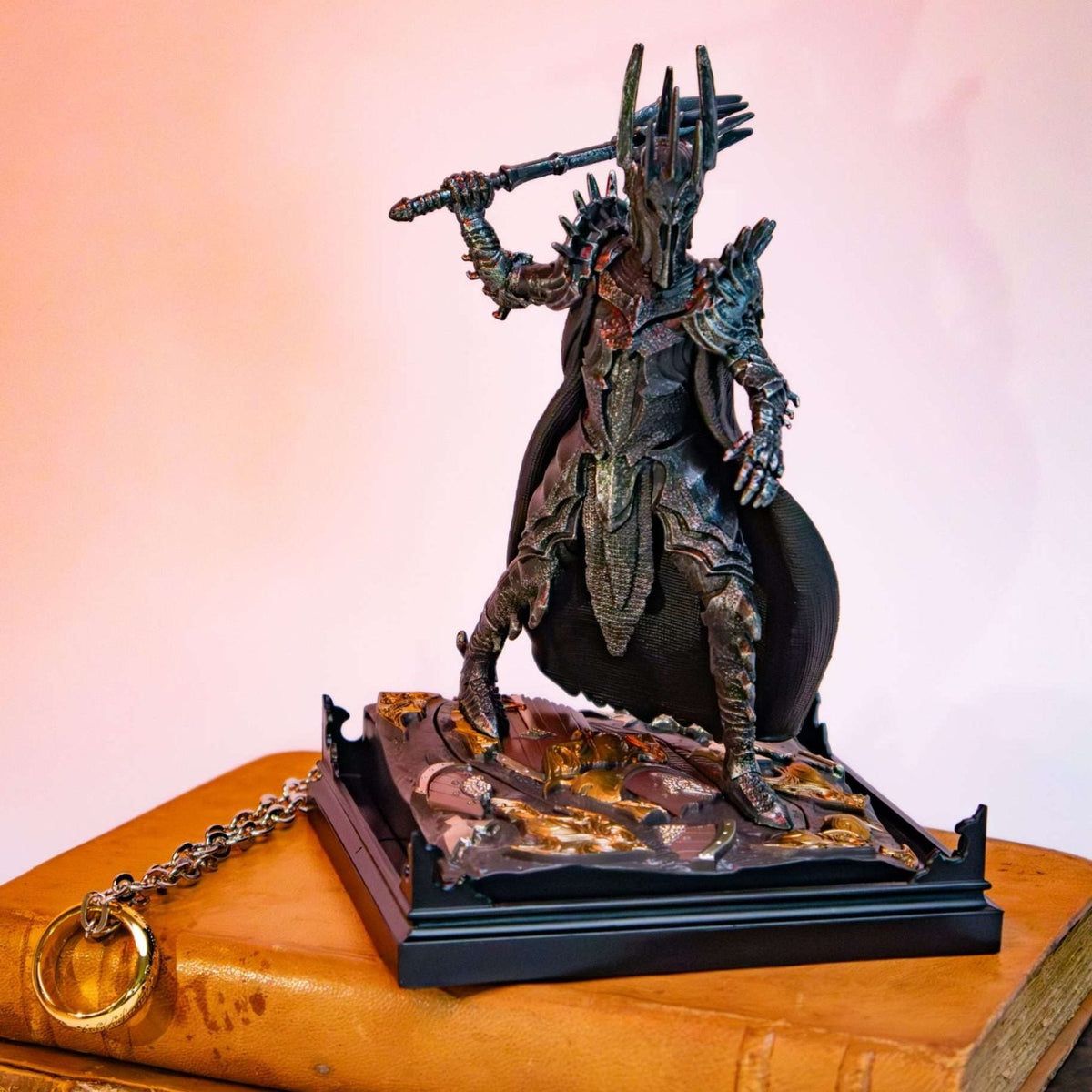 The Lord of the Rings Diorama - Sauron Statue - Tophatter Daily Deals