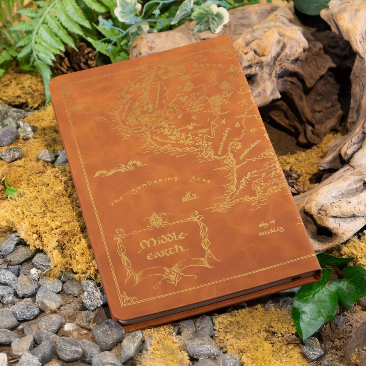 Map of Middle Earth Journal Notebook - Tophatter Daily Deals