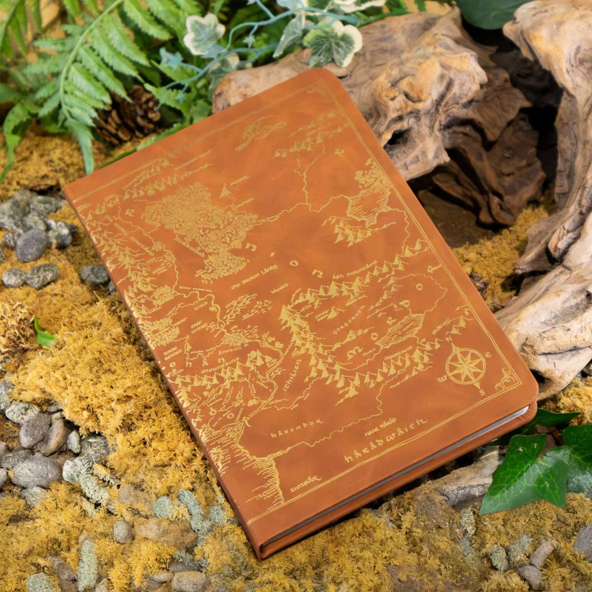 Map of Middle Earth Journal Notebook - Tophatter Daily Deals