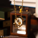 Harry Potter - Official Hermione's Time Turner and Display Case (24K Gold Plated) Collectible Replica - Tophatter Daily Deals