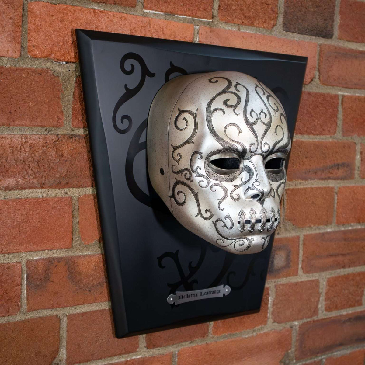 Harry Potter - Lifesize Bellatrix Lestrange Death Eater Mask Display Collectible Merchandise - Tophatter Daily Deals