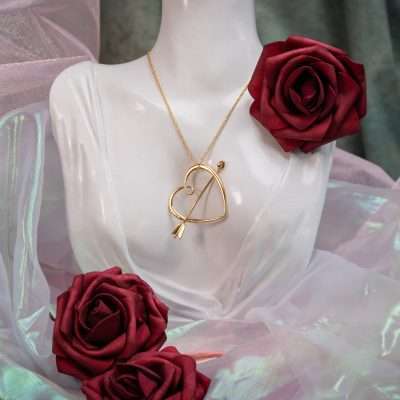 Harry Potter - Sterling Silver Ron's Sweetheart Necklace from Lavender Brown Necklace - Tophatter Daily Deals