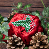 The Lord Of The Rings - Officially Licensed Leaf Of Lothlorien Brooch (Costume) Brooch - Tophatter Daily Deals
