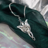 The Lord Of The Rings - Officially Licensed Arwen Evenstar Pendant (Costume) Necklace - Tophatter Daily Deals