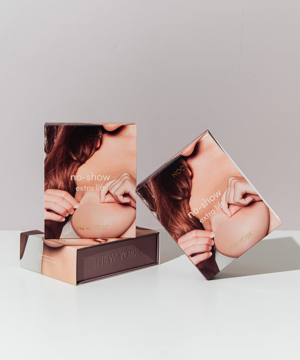 NOOD No-Show Extra Lift Reusable Nipple Covers Nipple Covers - Tophatter Daily Deals