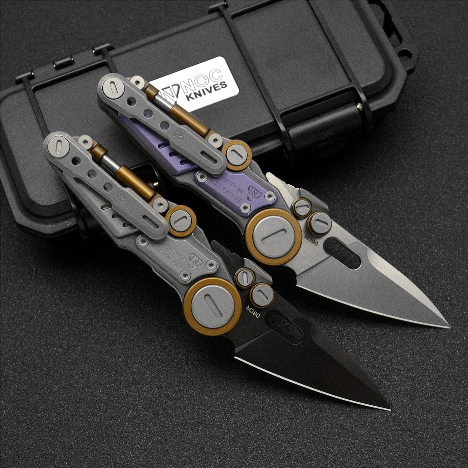 NOC MT22 Titanium Alloy Folding Knife - Tophatter Daily Deals